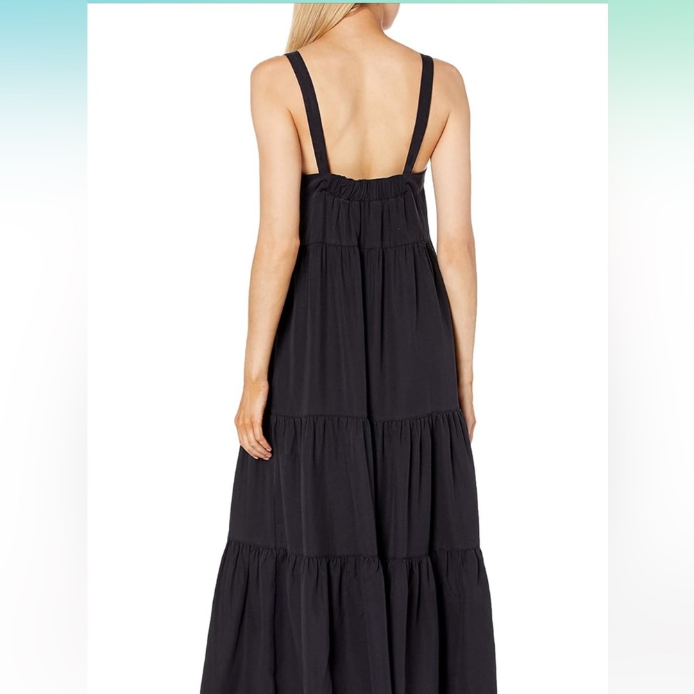 XL black maxi dress